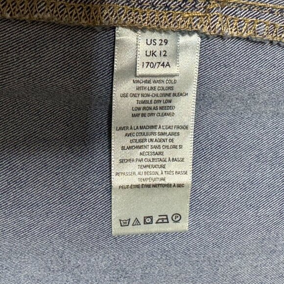 Free People We The Free Just Float On Flare Leg High Rise Med Blue Jeans Size 29 - Picture 16 of 17